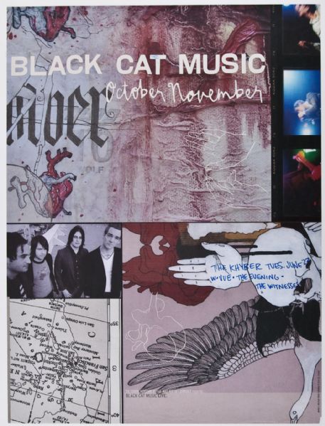 Black Cat Music at Khyber Original  Poster